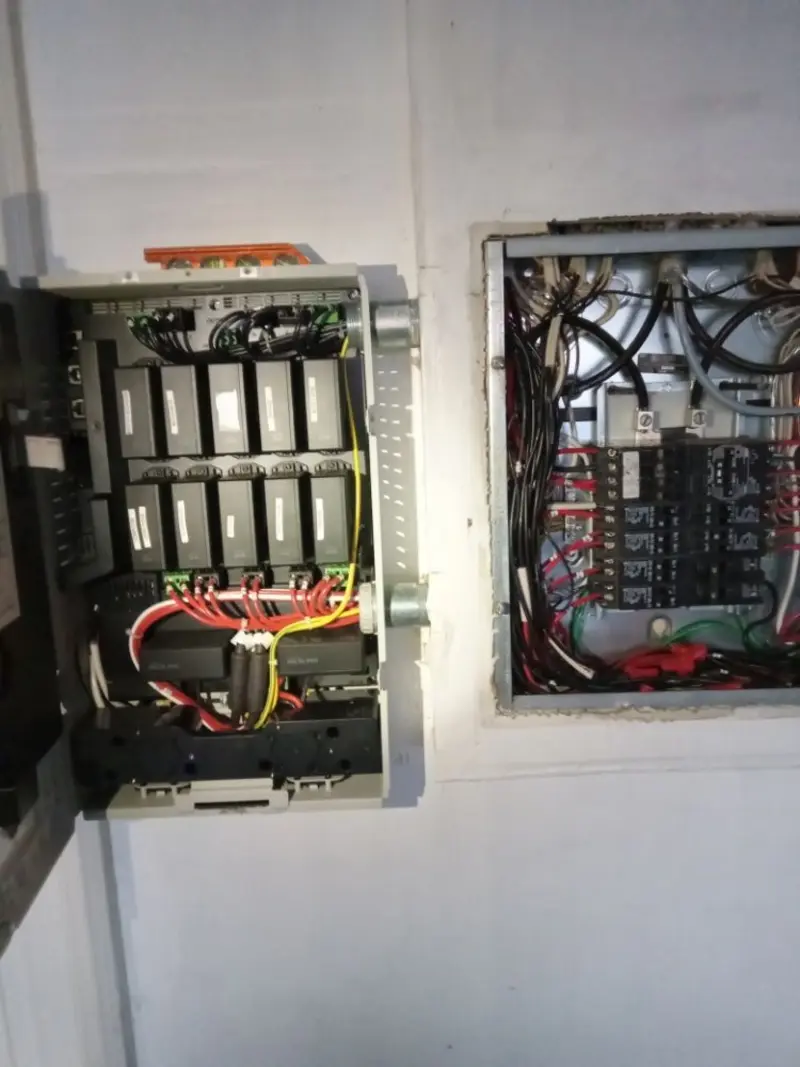 Electrical panel upgrade completed for Indoor Lighting Installation in Dana Point